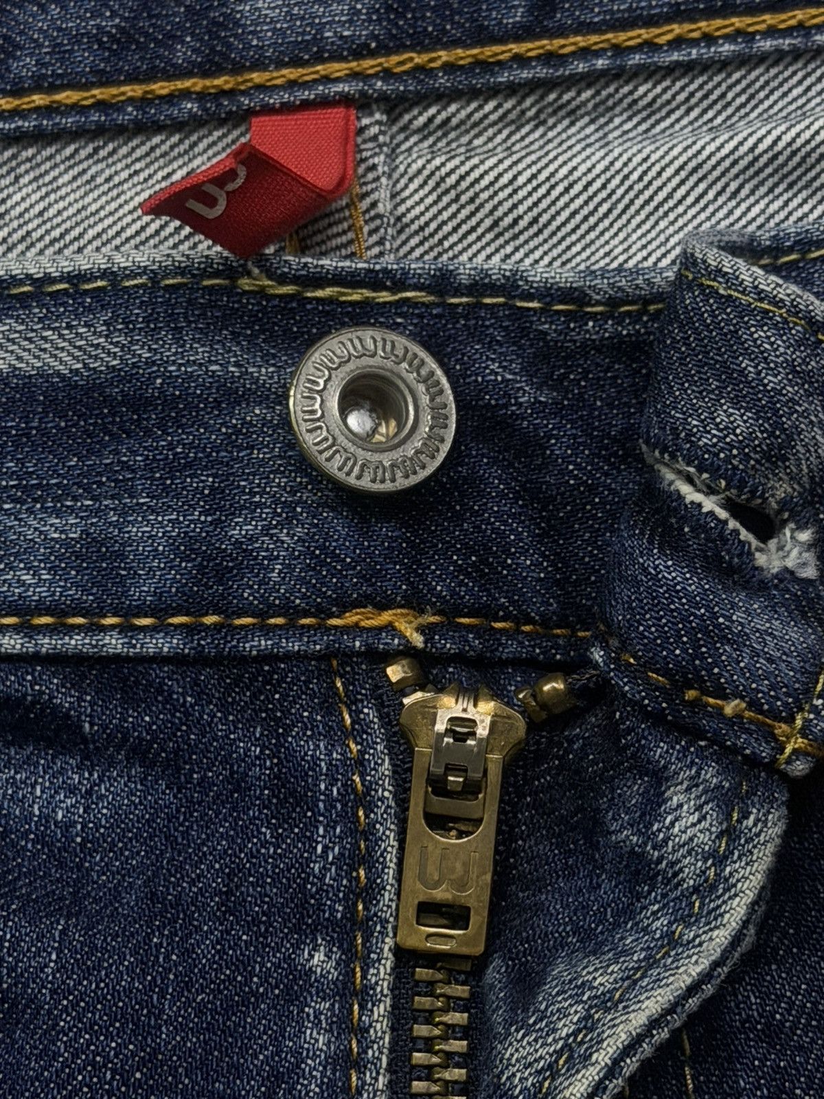 Uniqlo Vintage UNIQLO UJ S002 Denim Jeans | Regular Straight – W33 Size US 33 - 10 Thumbnail