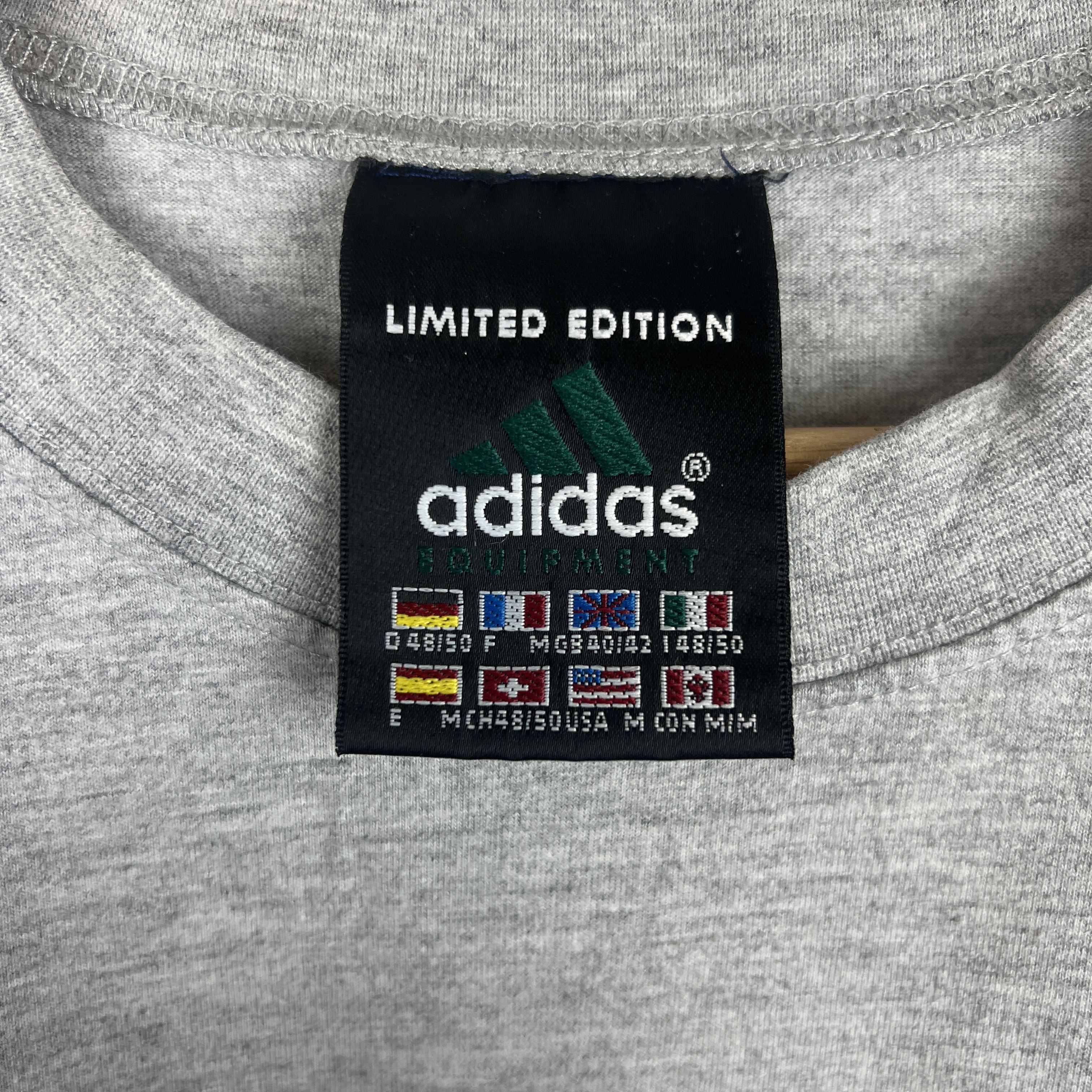 Adidas × Vintage Vintage 90's Adidas Equipment T-Shirt Size US M / EU 48-50 / 2 - 4 Thumbnail