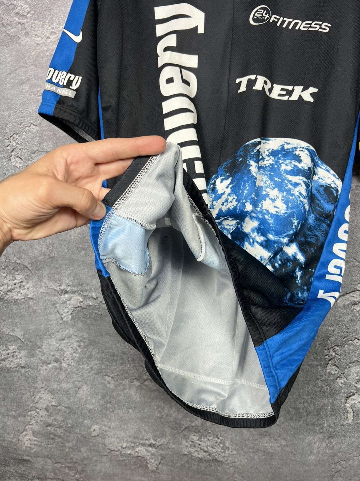 Nike Vintage Nike Discovery AMD Trek Cycling Jersey T-shirt Size US XXL / EU 58 / 5 - 5 Thumbnail