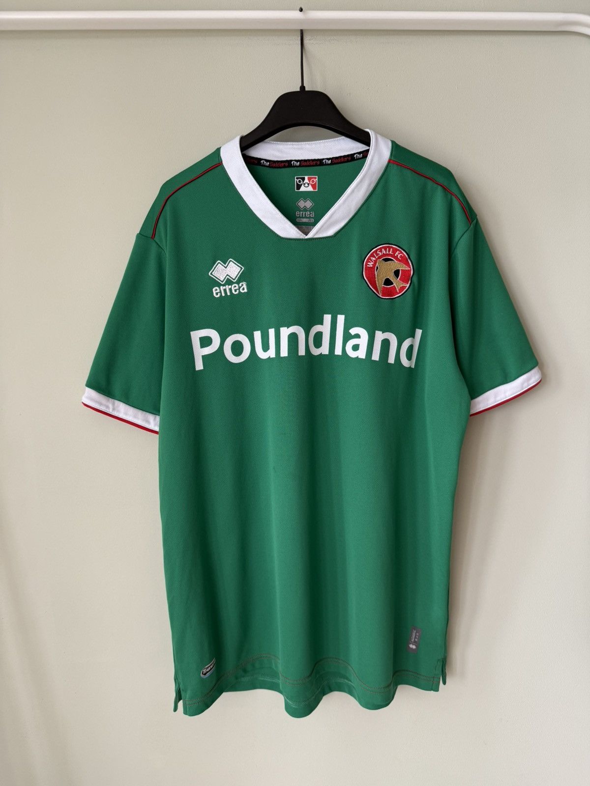 2023/24 Walsall FC Errea third soccer jersey tshirt