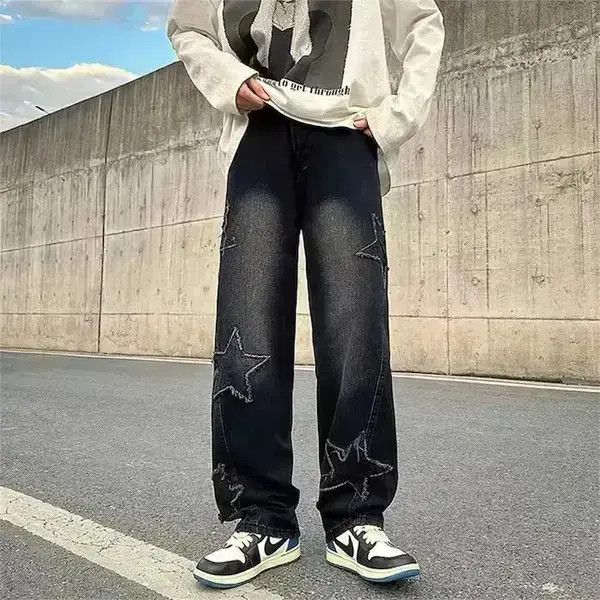 Japanese Brand Men Jeans Loose High Street Vibe Denim Jeans Size US 32 / EU 48 - 1 Thumbnail