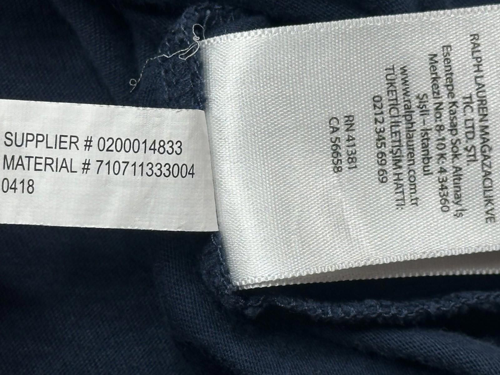 Polo Ralph Lauren Polo Ralph Lauren 1/4 Button Classic Fit Polo Shirt Blue L Size US L / EU 52-54 / 3 - 5 Thumbnail