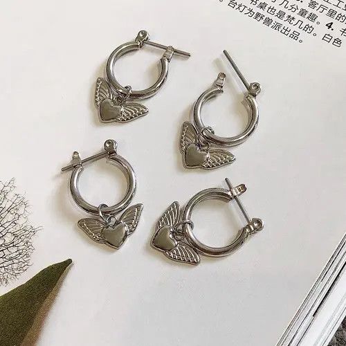 Designer Retro punk earrings Size ONE SIZE - 4 Thumbnail