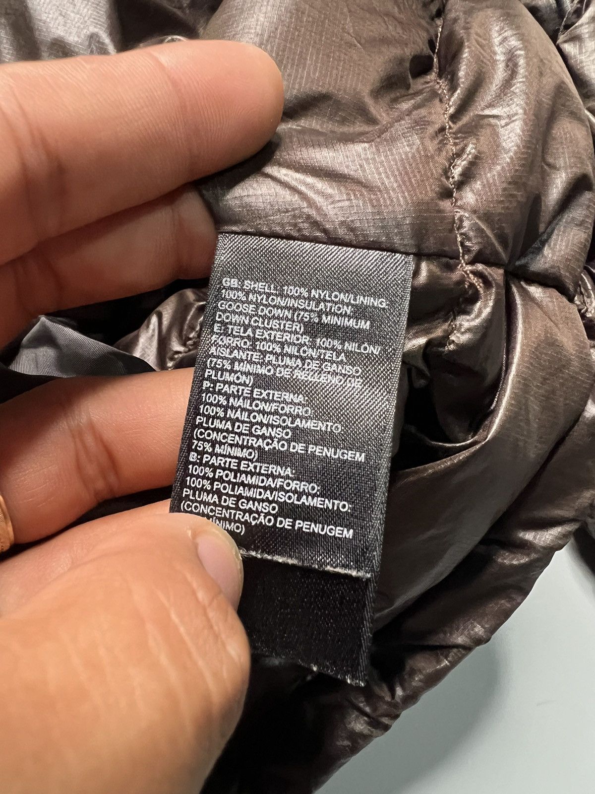 The North Face TNF 700 Series Brown Orange Down Jacket Size US M / EU 48-50 / 2 - 6 Thumbnail