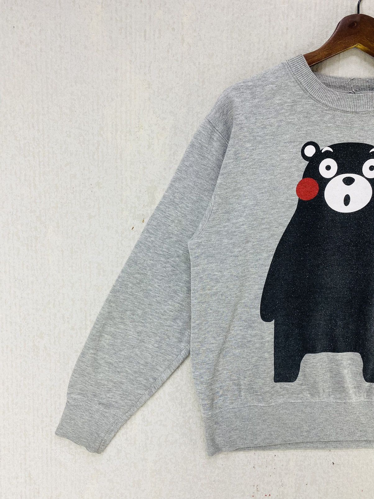 Japanese Brand Vintage Kumamon Maskot Toy Stripe Big Logo Crewneck Size M Size US M / EU 48-50 / 2 - 2 Thumbnail