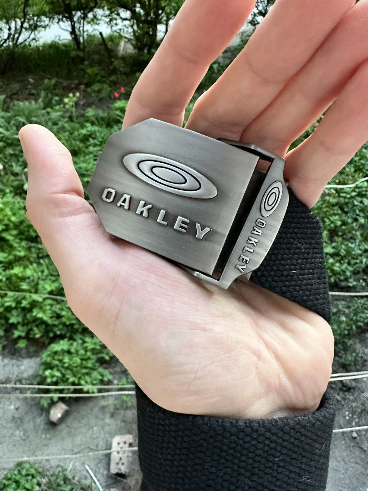 Oakley ☠️ Oakley metal belt retro style tactical Size ONE SIZE - 4 Thumbnail