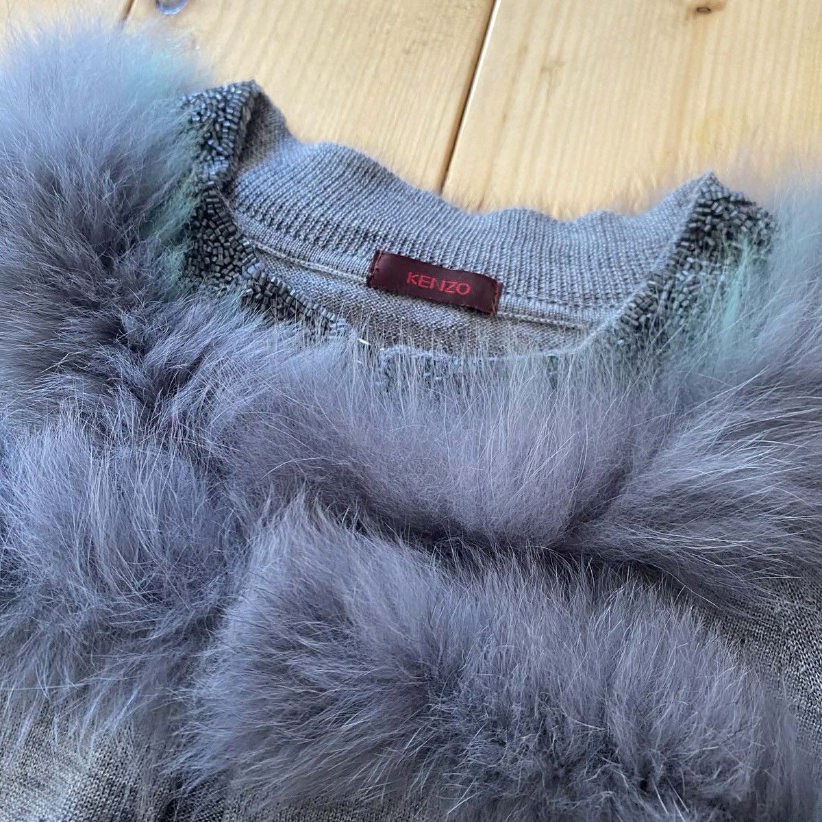 Kenzo Vintage Kenzo Falconeri Fox Fur Coat Size M / US 6-8 / IT 42-44 - 6 Thumbnail