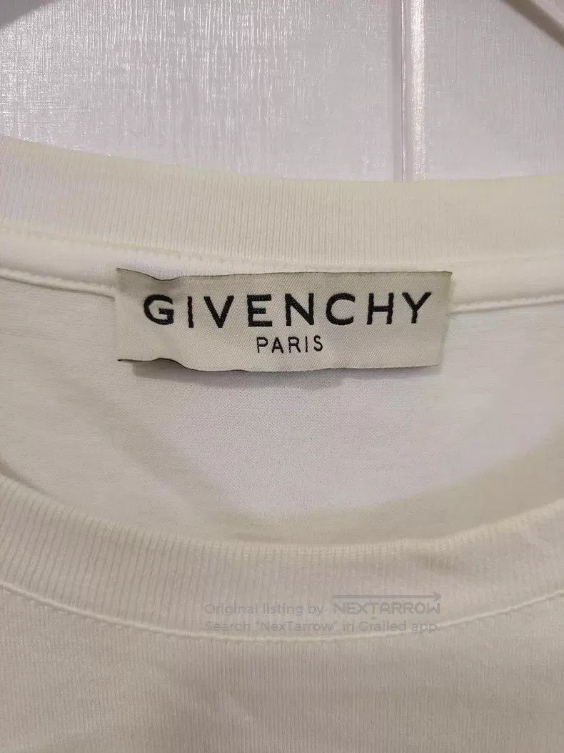 Givenchy Givenchy Letter Logo Printed Short Sleeve T-Shirt Size US L / EU 52-54 / 3 - 3 Thumbnail