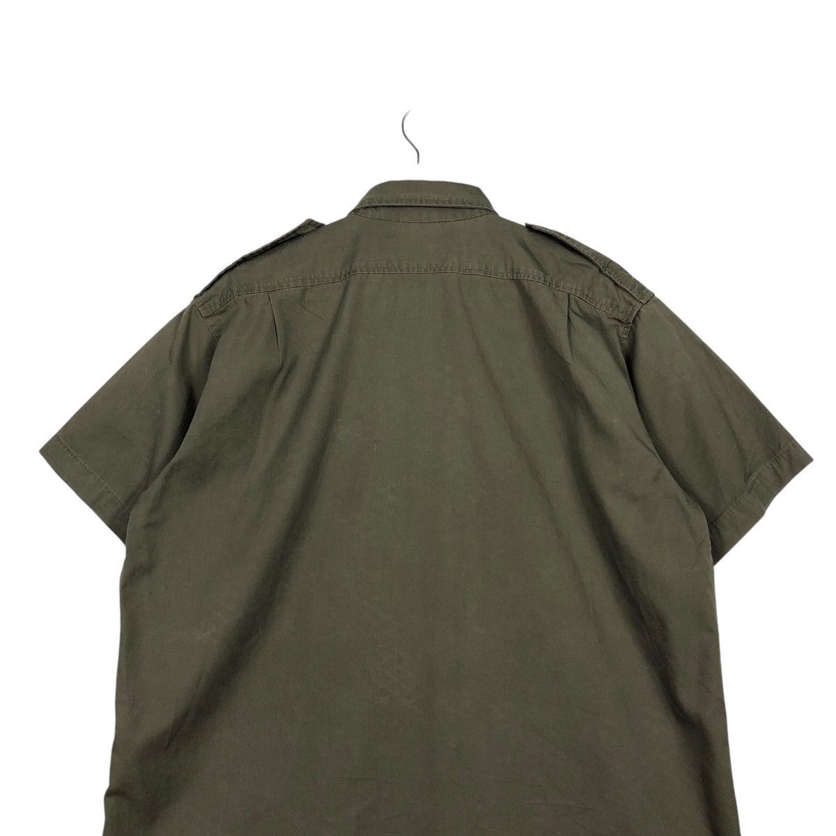 Vintage 📌Vintage U.S Army Shirt Jacket Big Logo Size US L / EU 52-54 / 3 - 10 Thumbnail