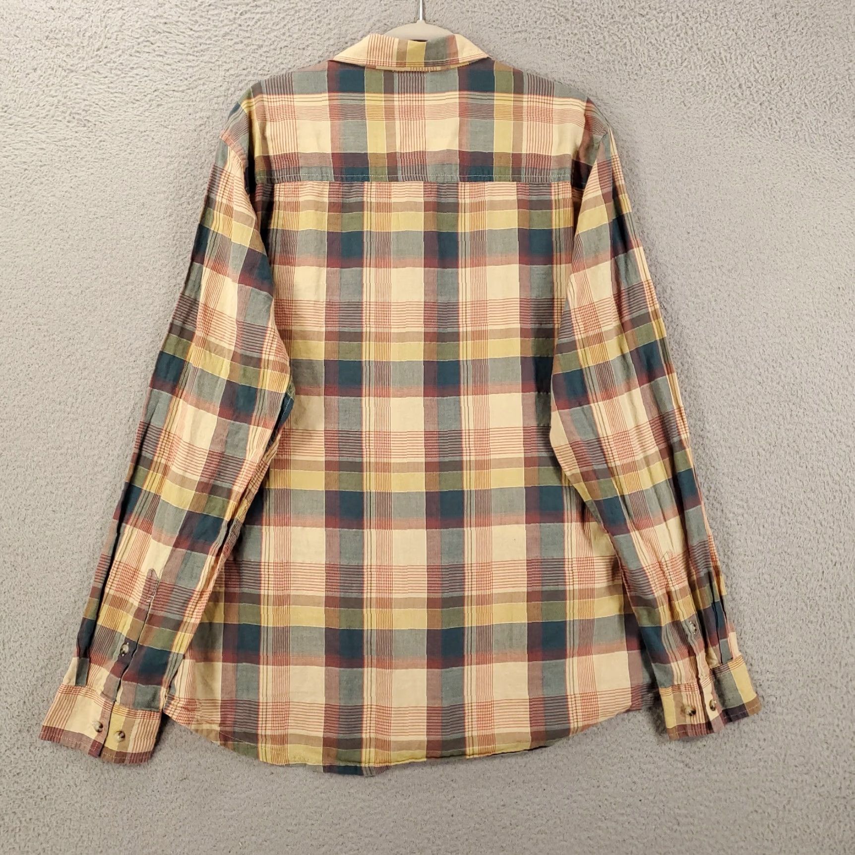 Toad&Co Toad&Co Button-Up Shirt Mens XL Plaid Multicolor Long Sleeve Casual Outdoor Size US XL / EU 56 / 4 - 7 Thumbnail