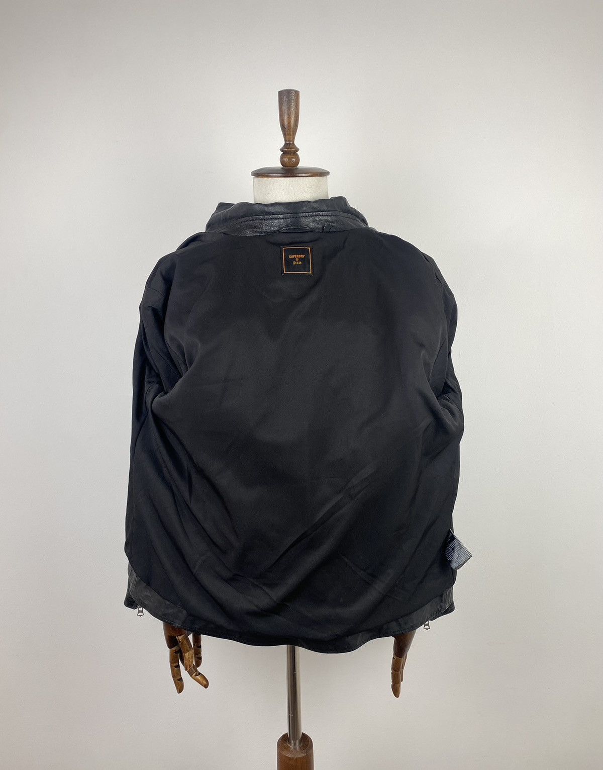Superdry Men’s SuperDry Indie Coach Leather Jacket size XXL Size US XXL / EU 58 / 5 - 8 Thumbnail