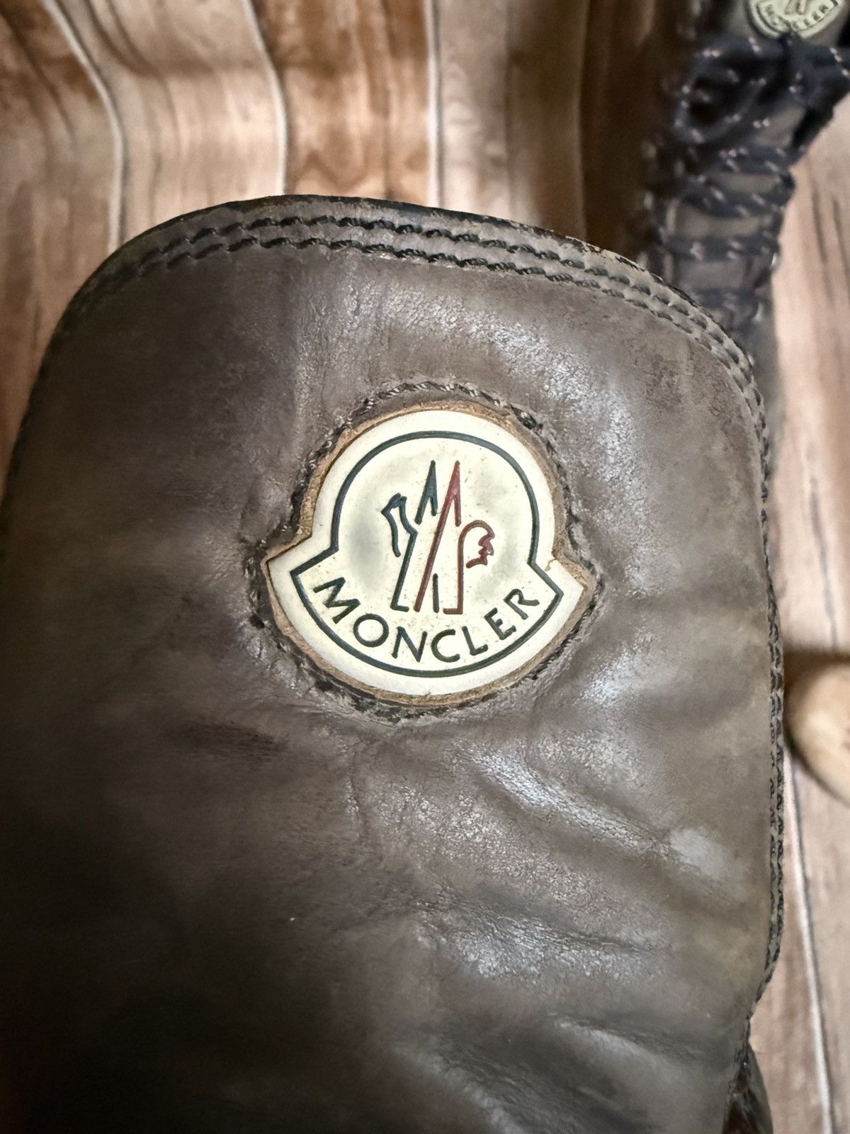 Moncler 🔥rare lace up hiking boots Size US 8 / EU 41 - 7 Thumbnail