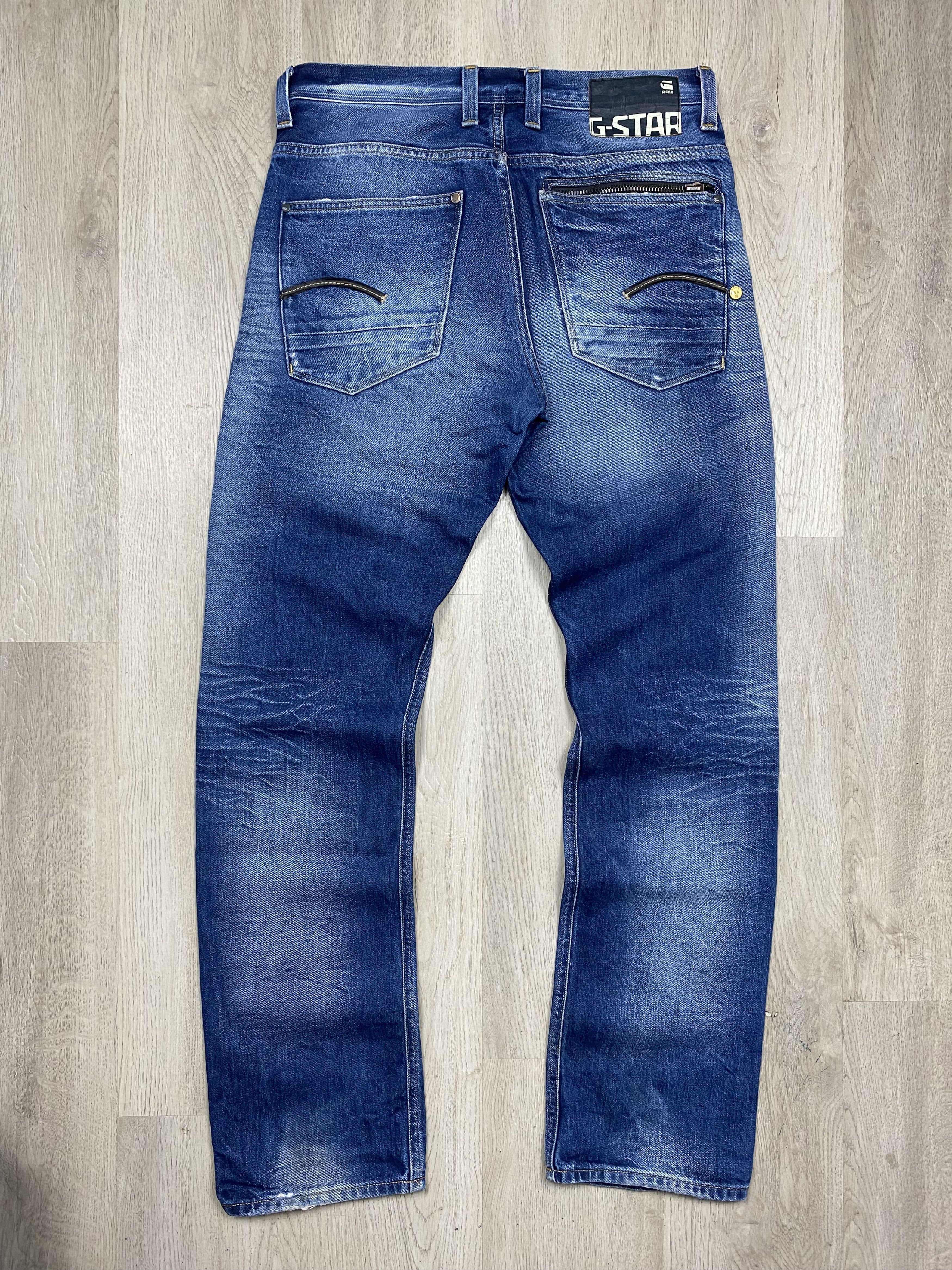 G-Star G Star Raw Attacc Straight Mens Denim Pants Jeans Size US 33 - 1 Thumbnail