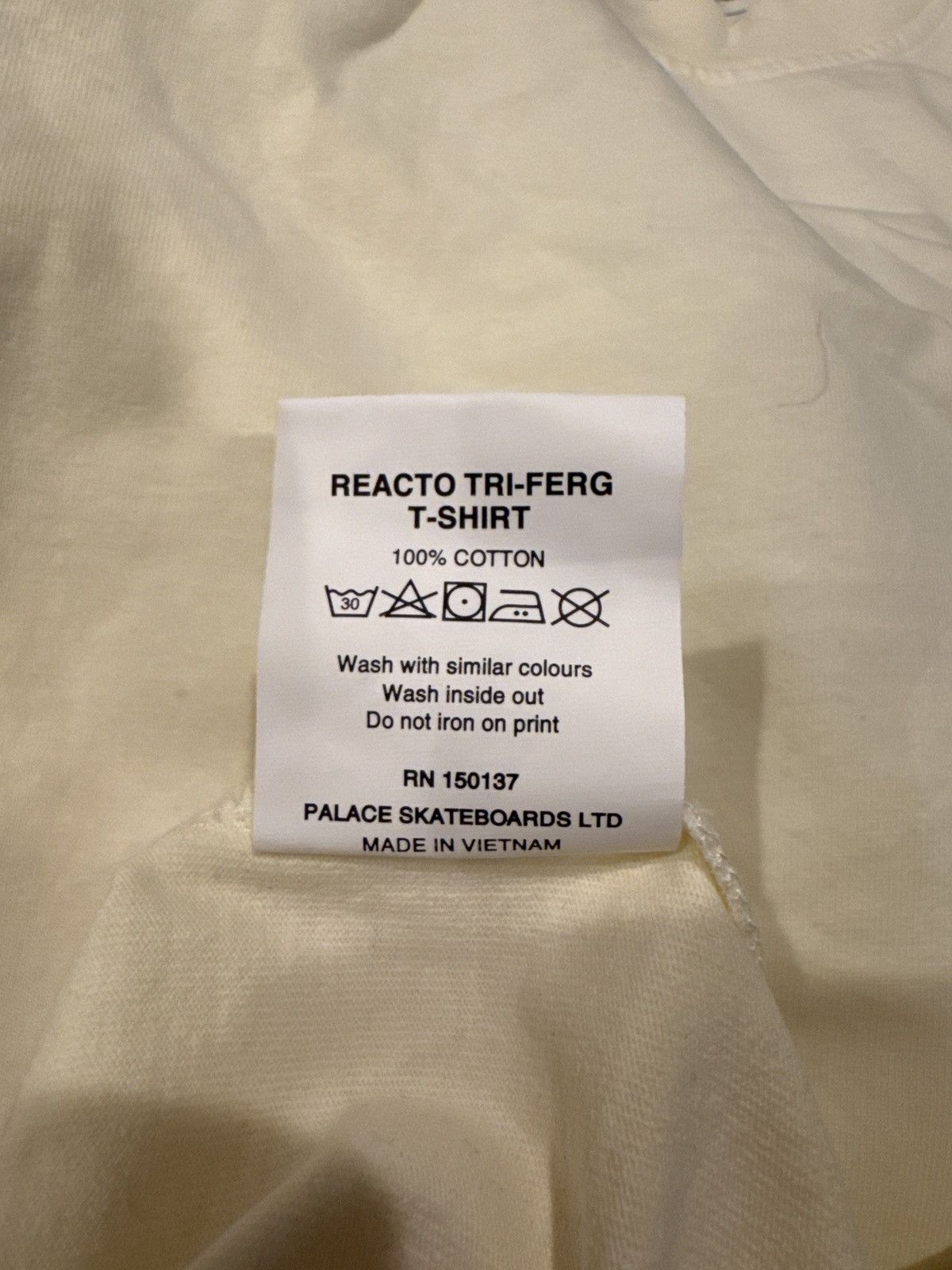 Palace Palace Reacto Triferg Yellow T-Shirt Size US S / EU 44-46 / 1 - 5 Thumbnail