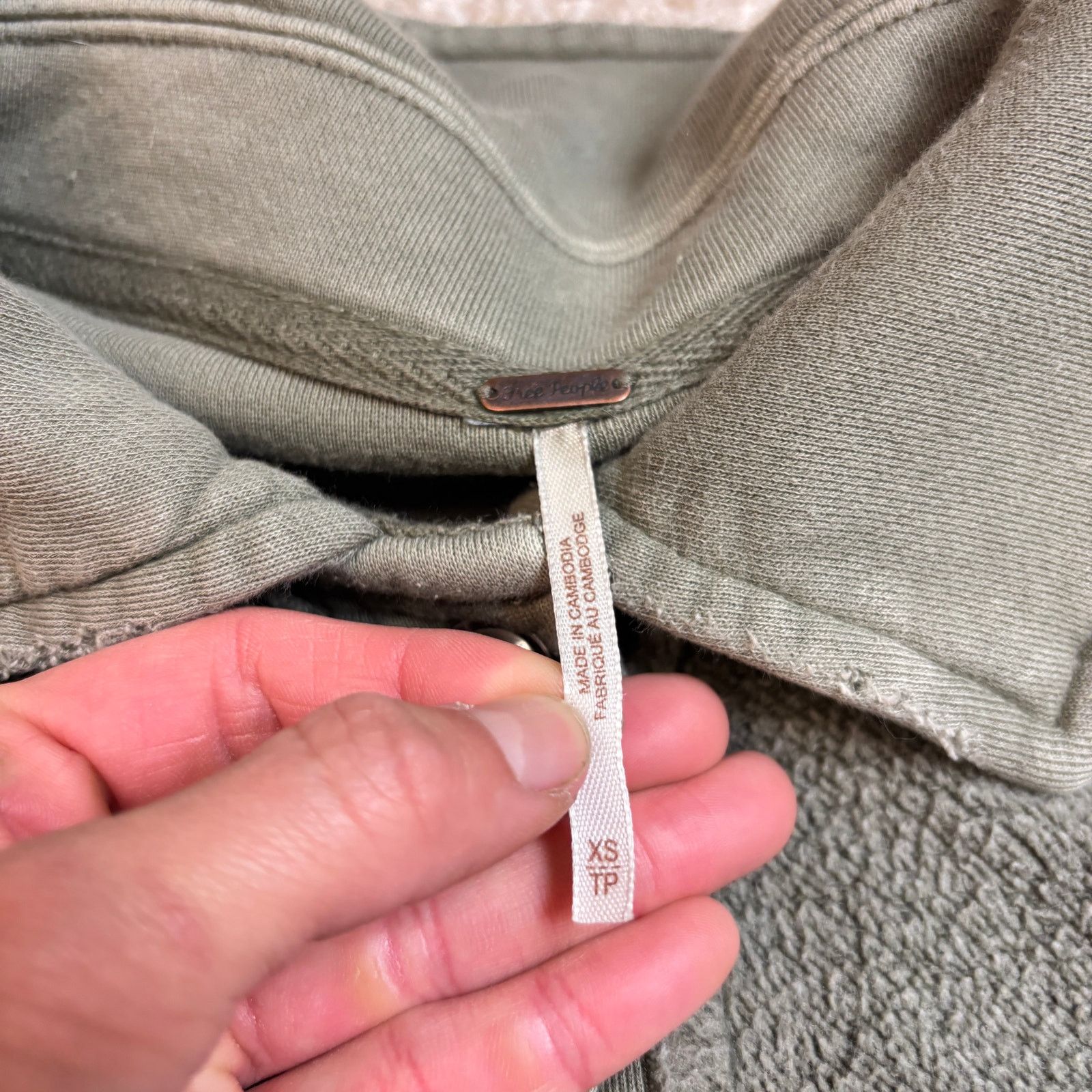 Free People Free People Ruby Shacket Fleece Jacket Women's XS Boho Indie Size XS / US 0-2 / IT 36-38 - 4 Thumbnail