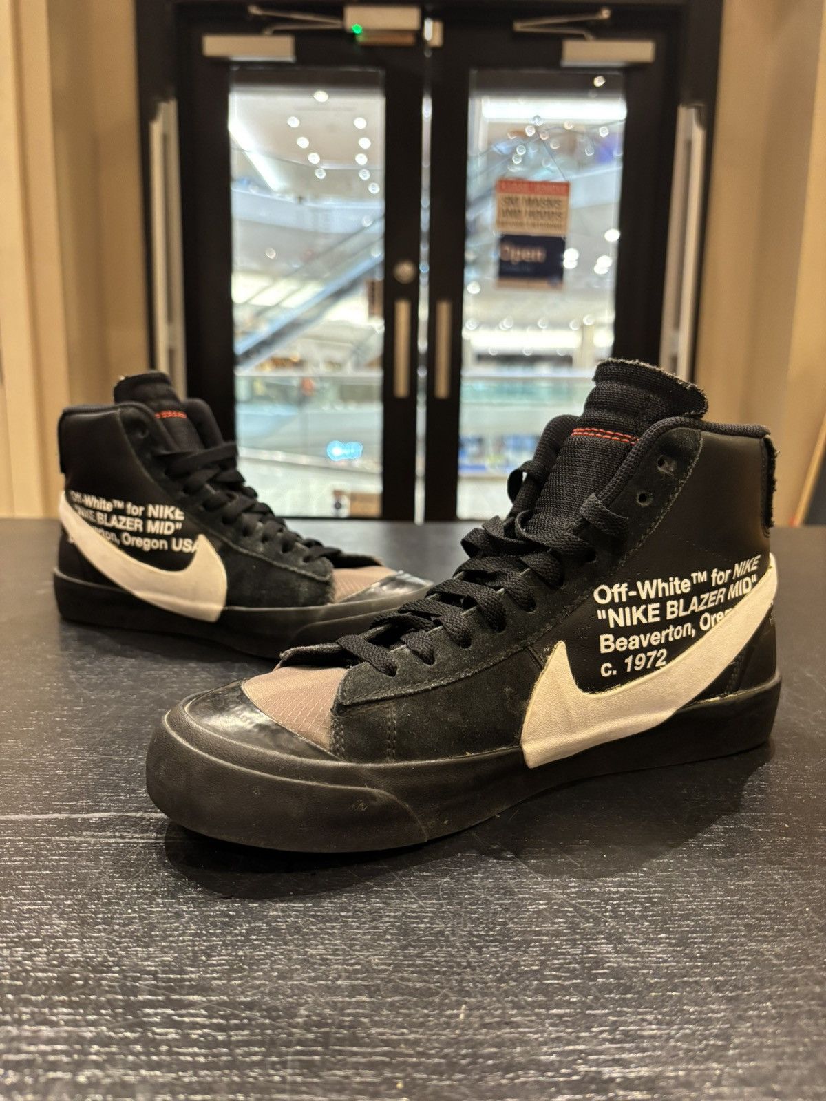 Nike Nike X Off White Blazer Mid ‘Grim Reaper’ Size US 7.5 / EU 40-41 - 2 Thumbnail
