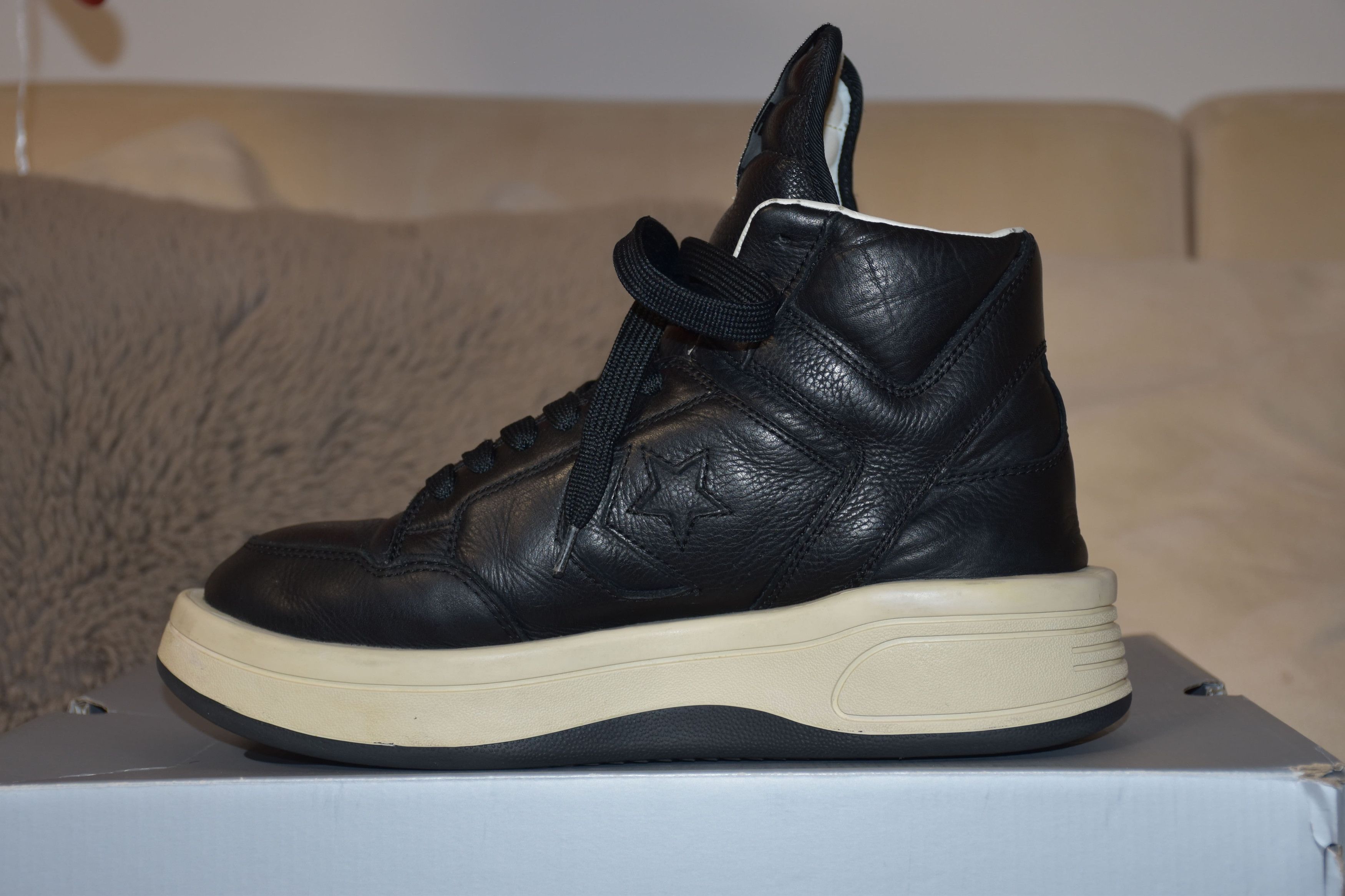 Converse × Rick Owens Drkshdw Converse Turbowpn Rick Owens Drkshdw Size US 9 / EU 42 - 13 Thumbnail