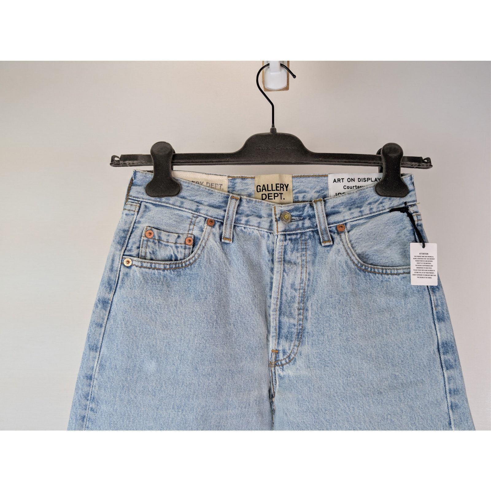 Gallery Dept. o1rshd1 5001 Denim Jeans in Indigo Blue Size US 26 / EU 42 - 3 Thumbnail
