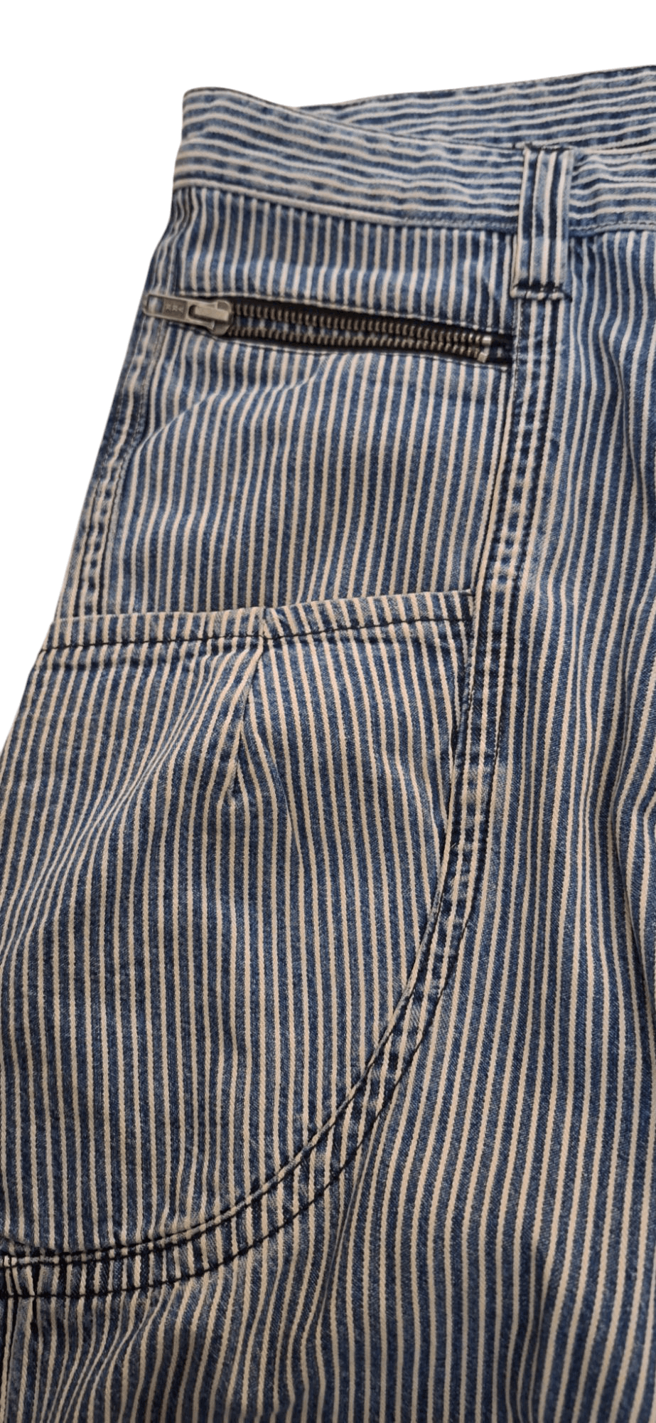 5351 POUR LES HOMMES × If Six Was Nine × Japanese Brand 291295 Homme Hickory Stripe 6 Pocket Trousers Pants Size US 32 / EU 48 - 7 Thumbnail