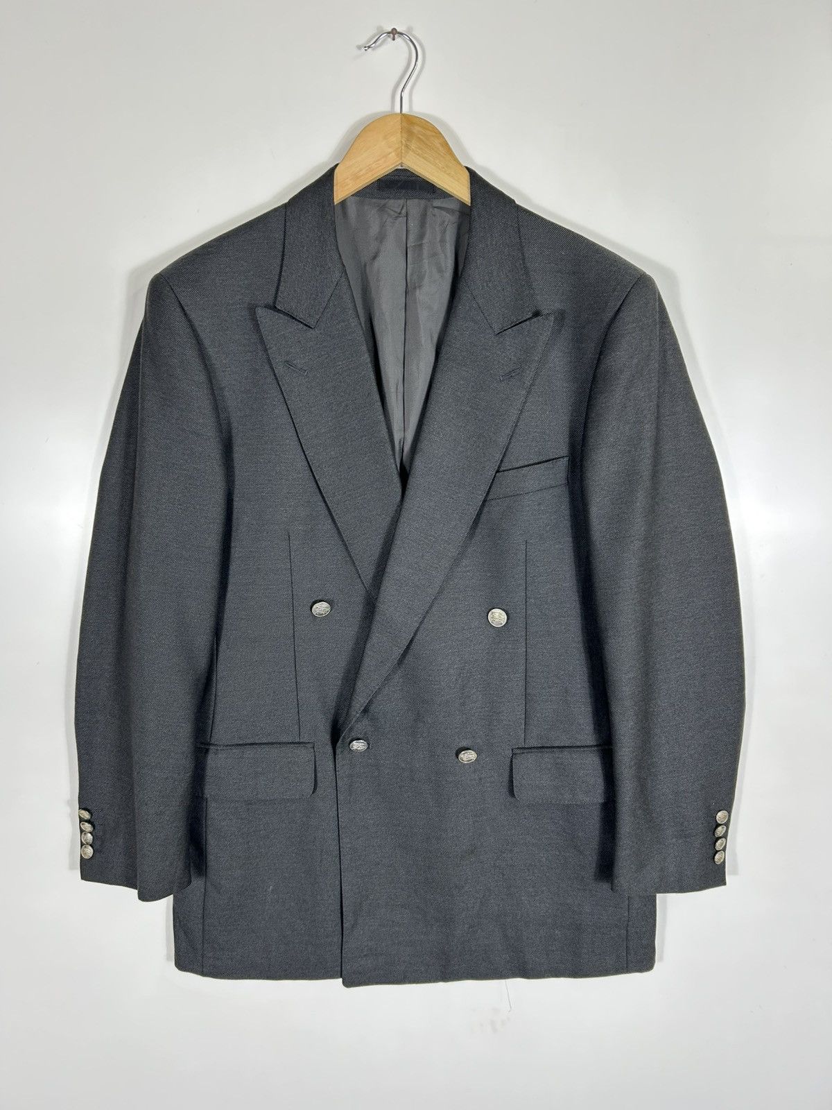 Burberry 🔥Burberry London Wool Double Breast Coat Size US M / EU 48-50 / 2 - 1 Thumbnail