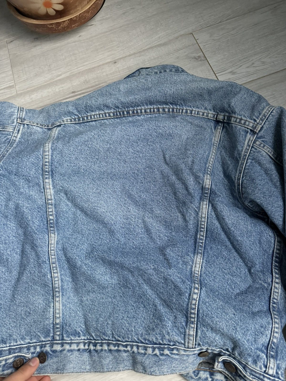 Levi's × Levi's Vintage Clothing Vintage Washed Denim Jacket Levi’s 90’s made in USA Size US M / EU 48-50 / 2 - 11 Thumbnail
