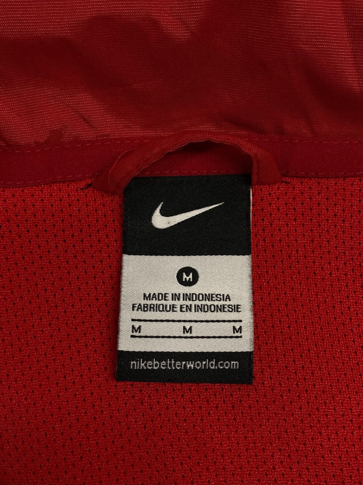 Nike Nike Mainz Hot Red Drill Jacket Size US M / EU 48-50 / 2 - 18 Thumbnail