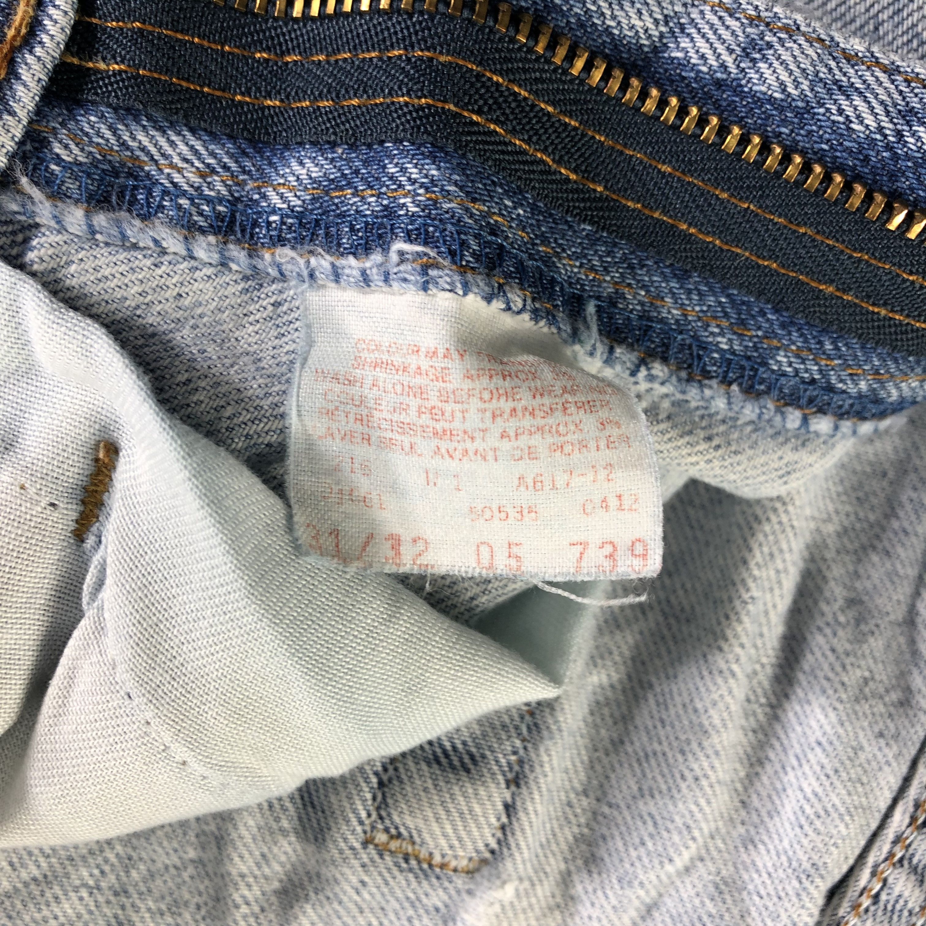 Levi's × Vintage Vintage Light Wash Levis 535 Jeans-J4471 Size US 30 / EU 46 - 10 Thumbnail