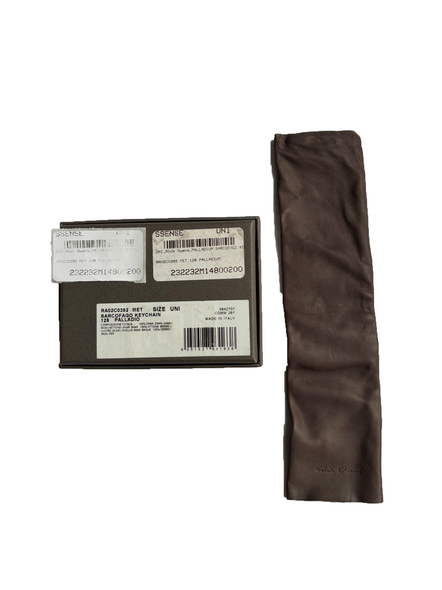Rick Owens Rick Owens SS22 FOGACHINE Sarcophagus Keychain Size ONE SIZE - 6 Thumbnail