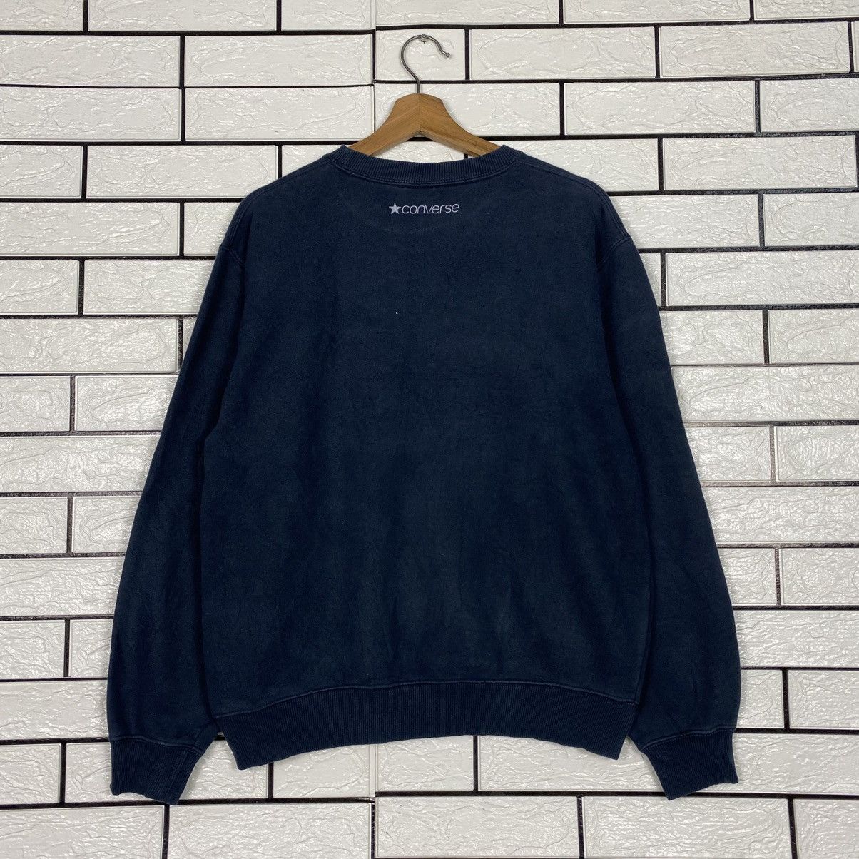 Japanese Brand Vintage Sweatshirt Converse Big Logo Size US L / EU 52-54 / 3 - 9 Thumbnail