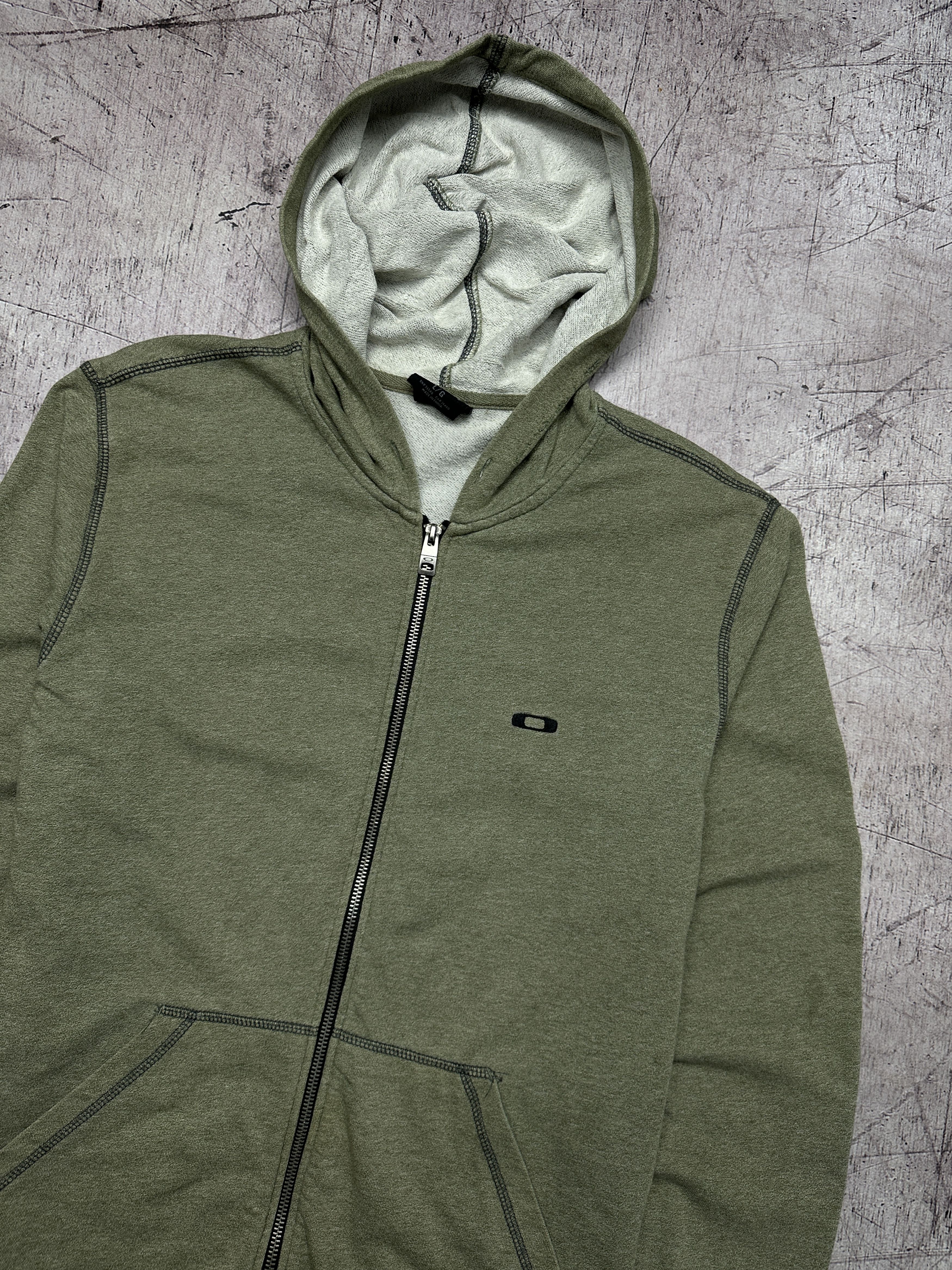 Oakley Oakley Vintage Mens Zip Hoodie Size US L / EU 52-54 / 3 - 2 Thumbnail