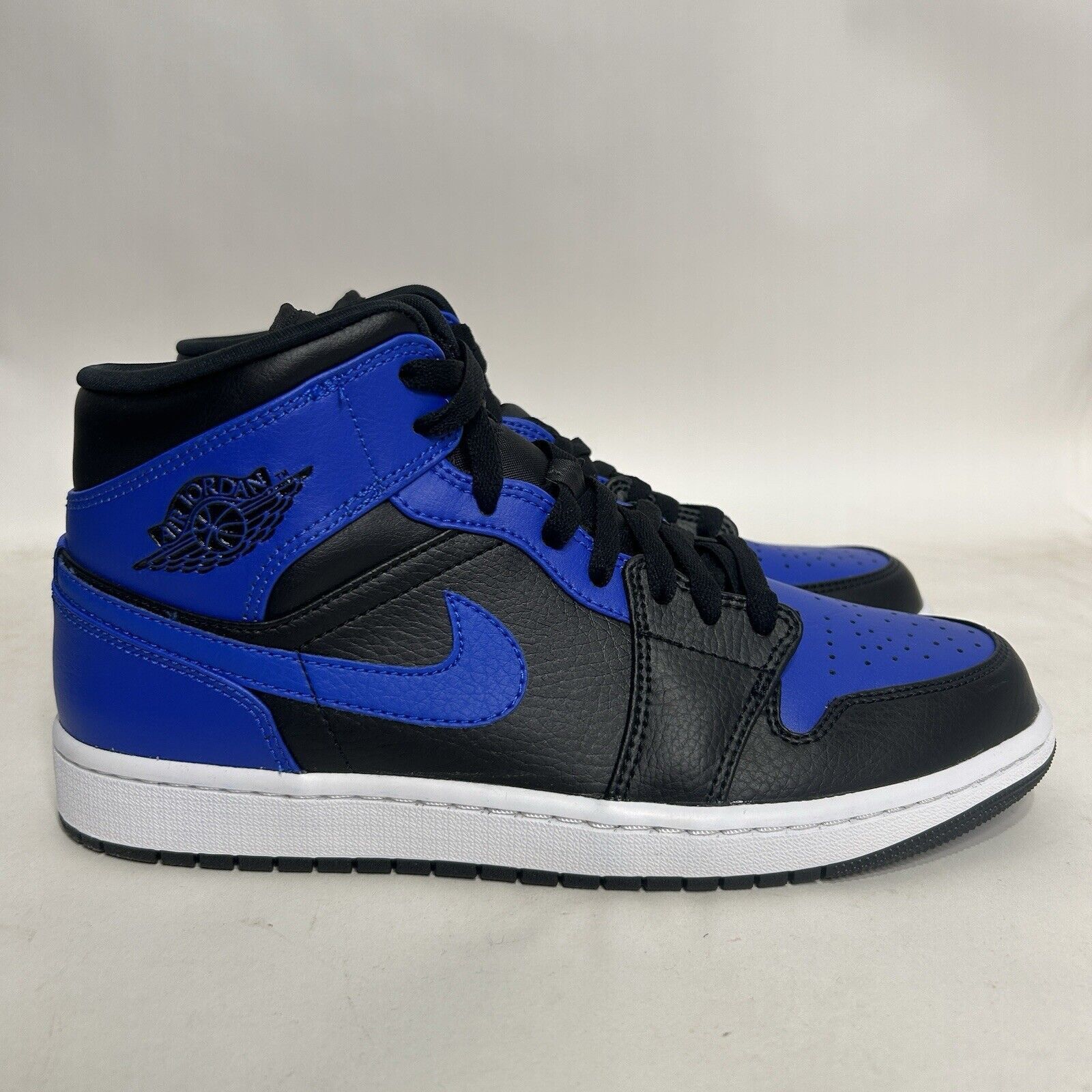 Nike Nike Air Jordan 1 Mid Retro “Hyper Royal” 2024 Size US 9.5 / EU 42-43 - 4 Thumbnail