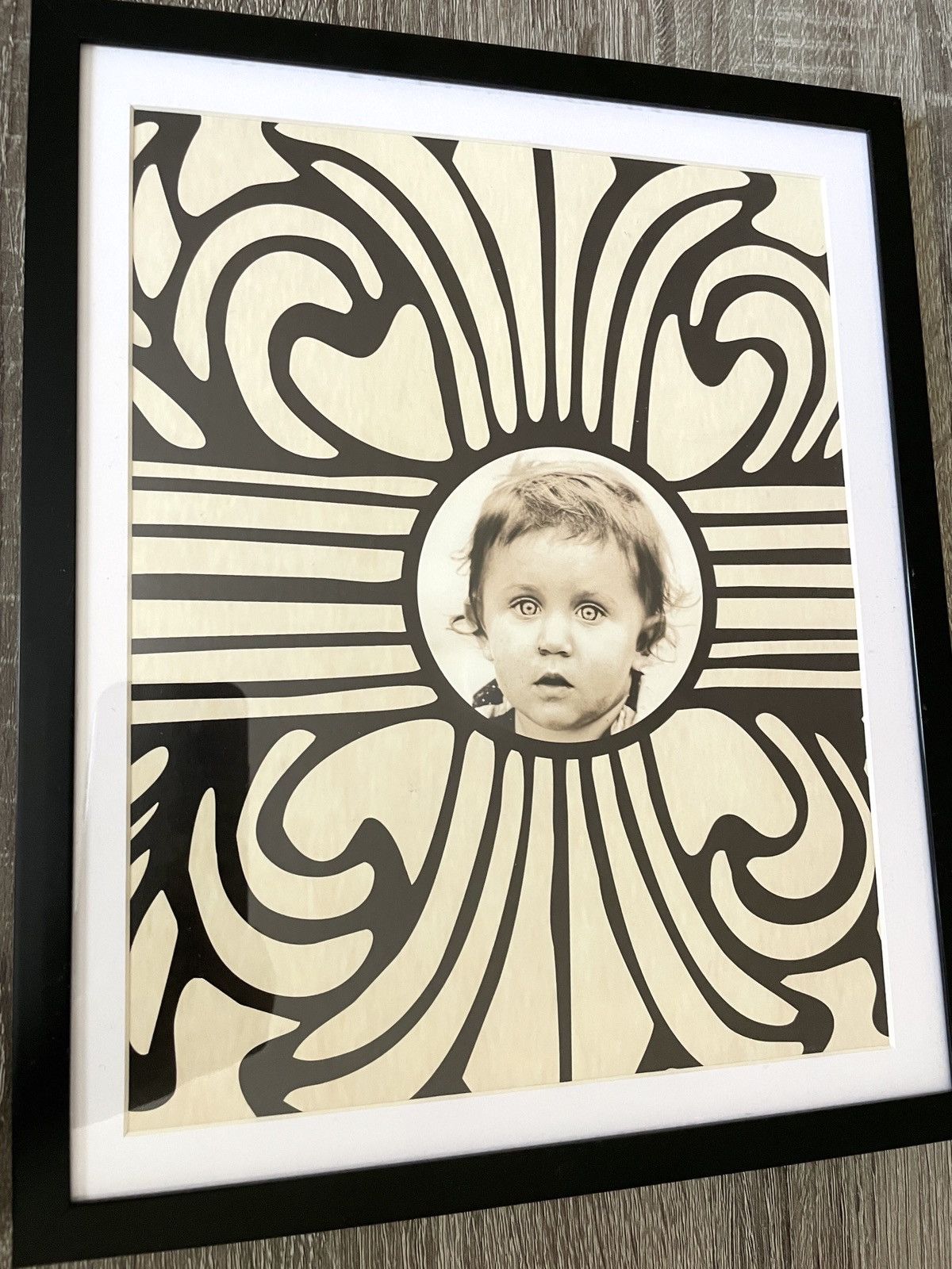 Chrome Hearts × Vintage Chrome Hearts close up 9x11 cutout Framed poster Size ONE SIZE - 2 Thumbnail