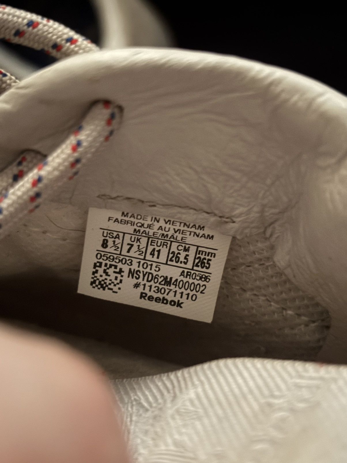 Reebok Reebok Classic Leather - Kendrick Lamar Red and Blue Size US 8.5 / EU 41-42 - 8 Thumbnail