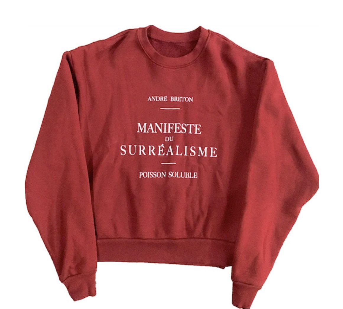 Enfants Riches Deprimes “Manifeste Du Surréalisme” Crewneck Size US L / EU 52-54 / 3 - 9 Thumbnail