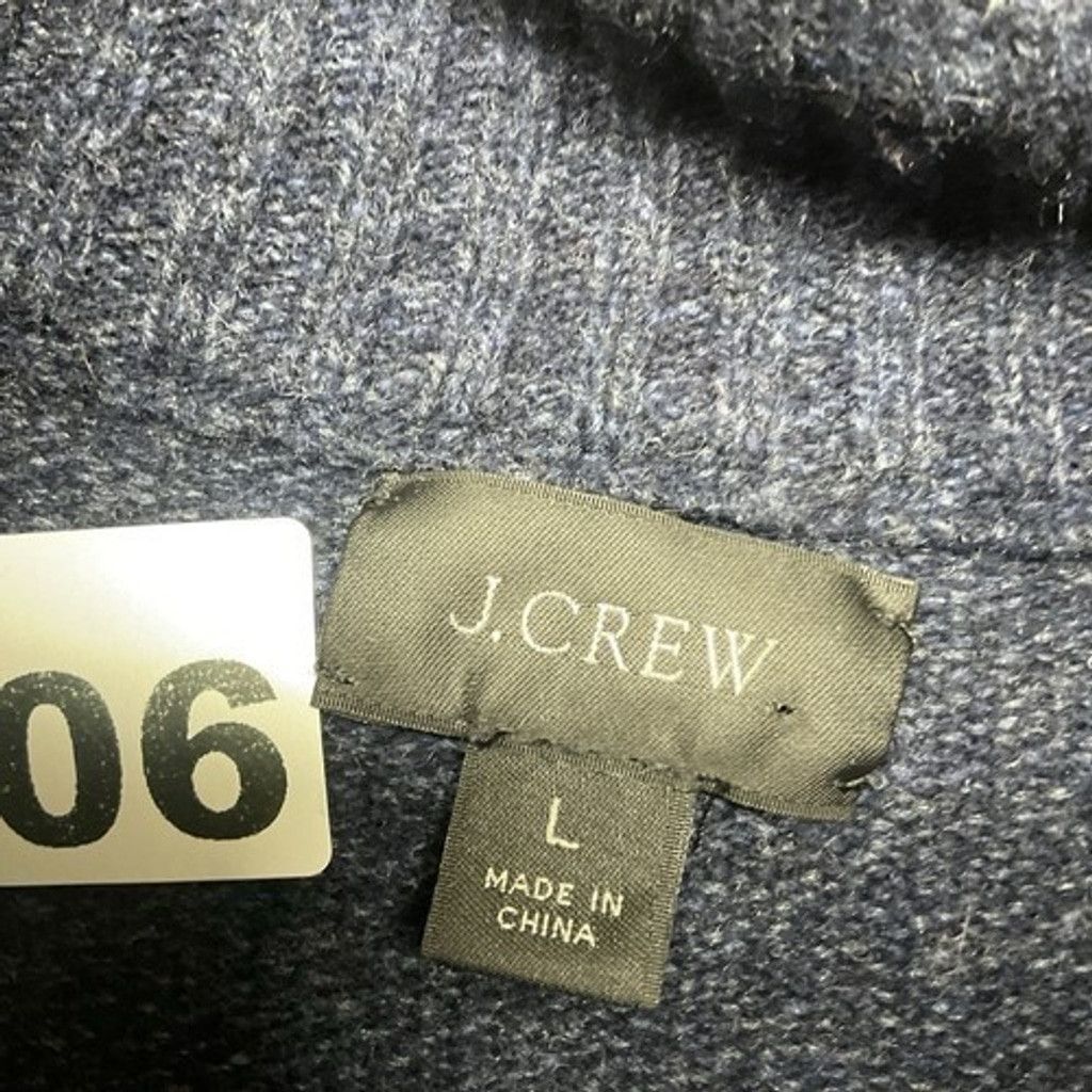J.Crew J. Crew Wool Knit 1/4 Zip MockNeck Sweater Pullover Men L Size US L / EU 52-54 / 3 - 2 Thumbnail