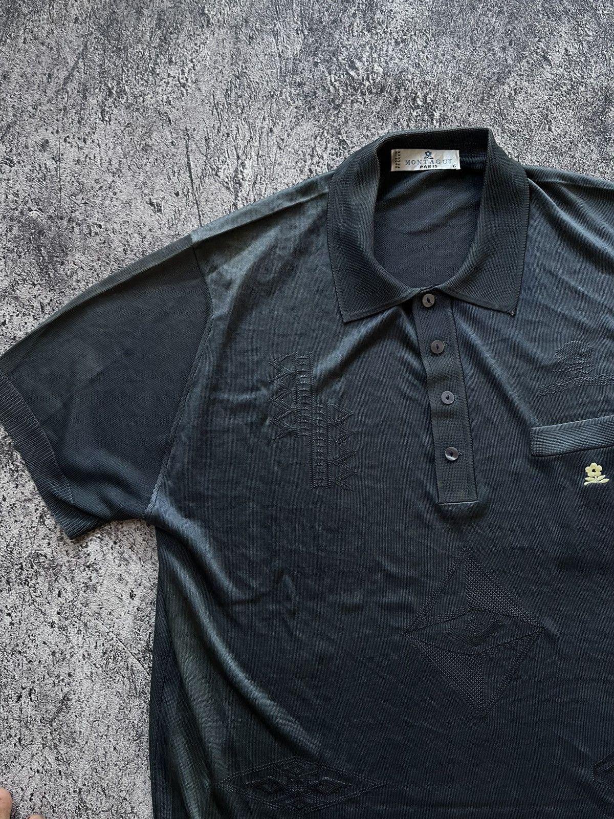 Montagut Vintage Montagun paris polo shirt Size US L / EU 52-54 / 3 - 4 Thumbnail