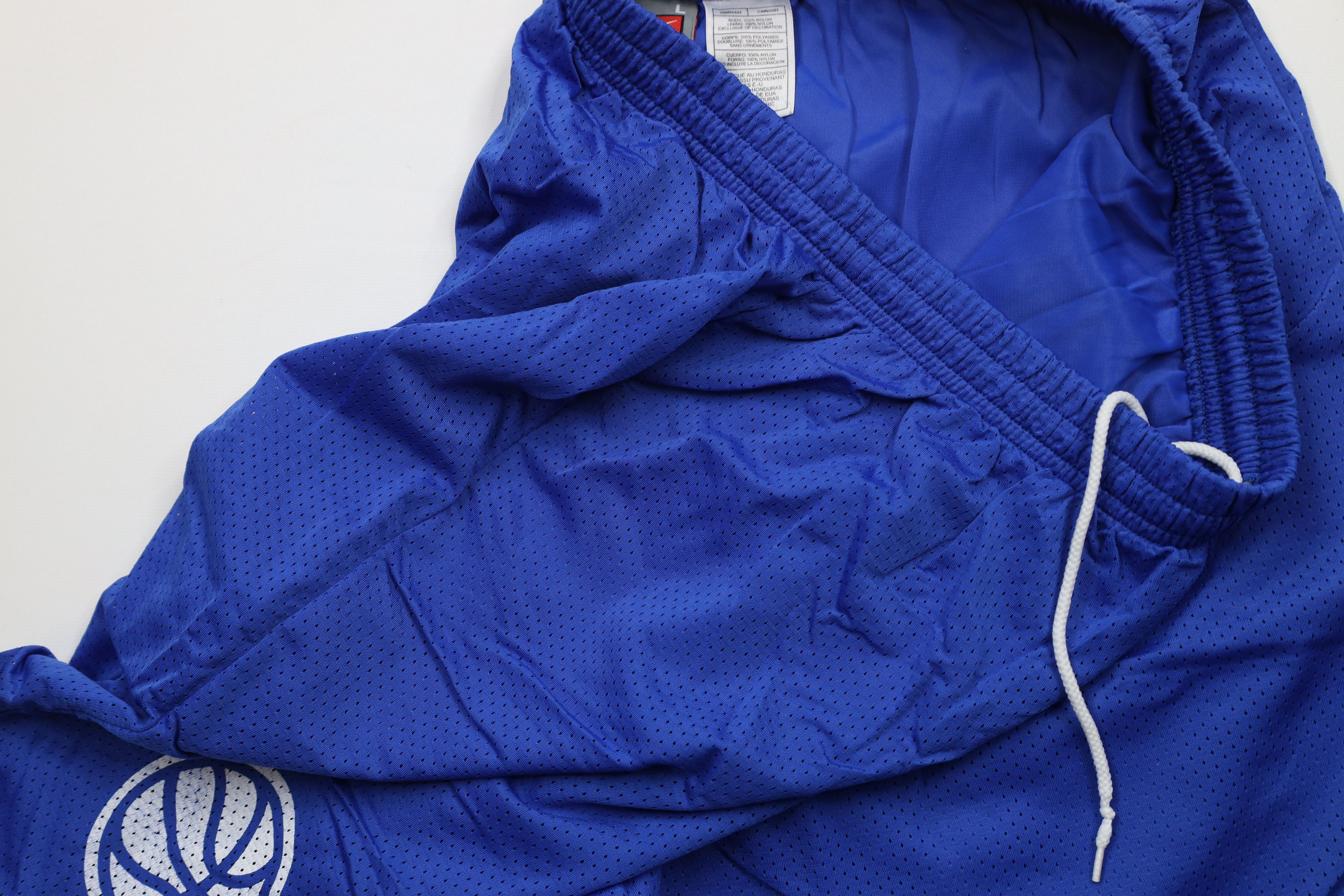 Nike × Vintage Vintage 90s Y2K Nike Basketball Mini Swoosh Mesh Shorts Size US 34 / EU 50 - 7 Thumbnail