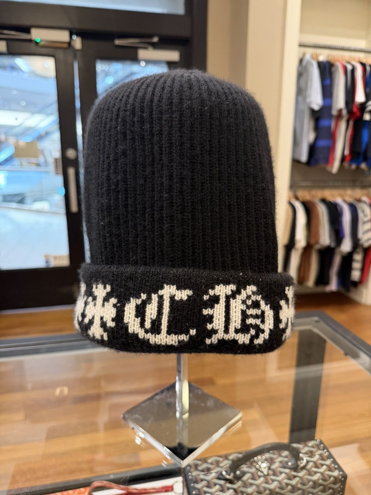 レアChromeHearts BIG DADDY CASHMERE BEANIE Chrome Hearts “ Big Daddy ” NYC - Cashmere - Beanie - Black - | eBay