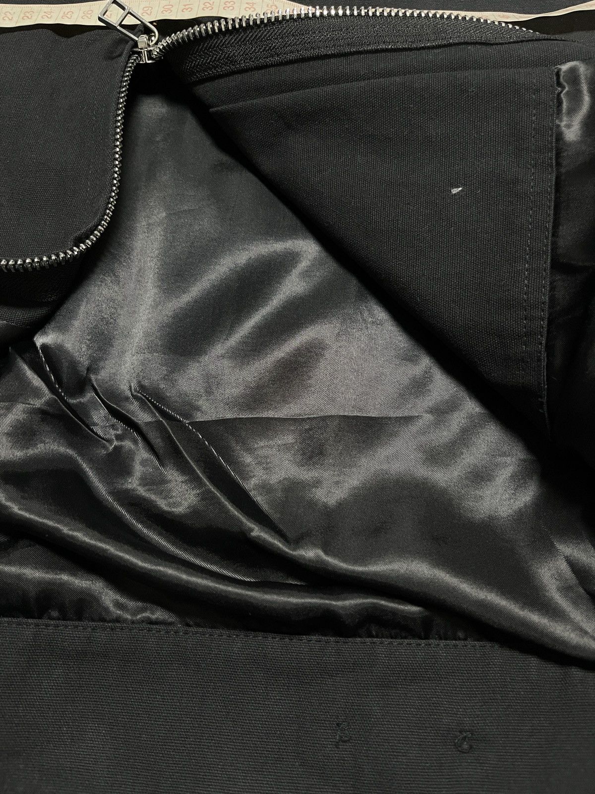 Japanese Brand Nodot Y2k Two Way Zipper Black Workwear Jacket Medium Size US M / EU 48-50 / 2 - 12 Thumbnail