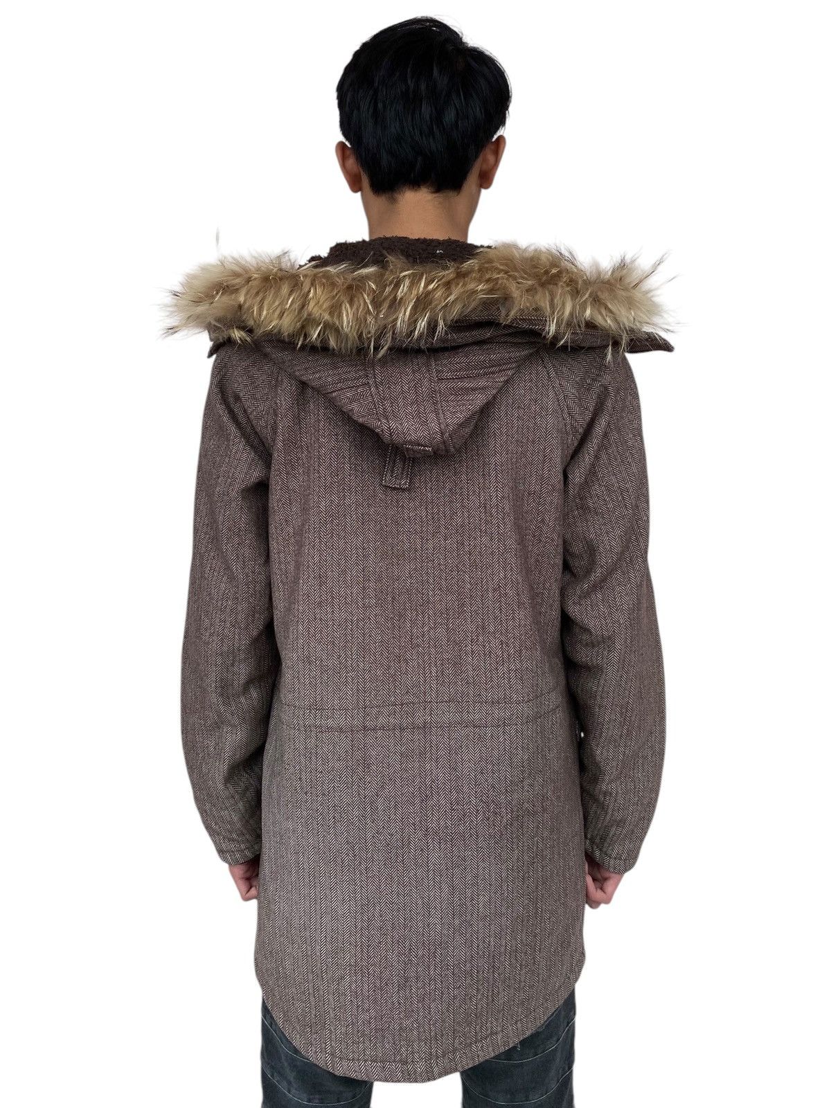 URBAN RESEARCH DOORS 2000s Urban Research - Fur Hoodie Apocalypse Jacket Size US M / EU 48-50 / 2 - 6 Thumbnail