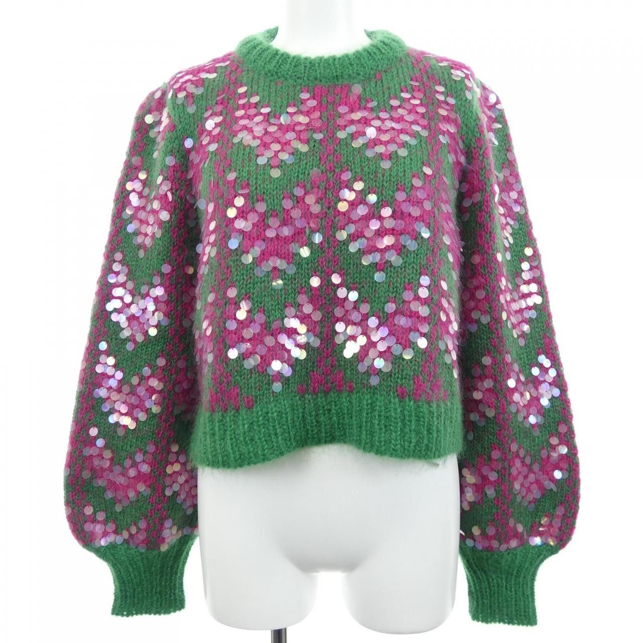 Gucci Gucci Gucci Knit Top Textile Tops 713233XKCMS DUTY FREE for USA Size ONE SIZE - 1 Thumbnail