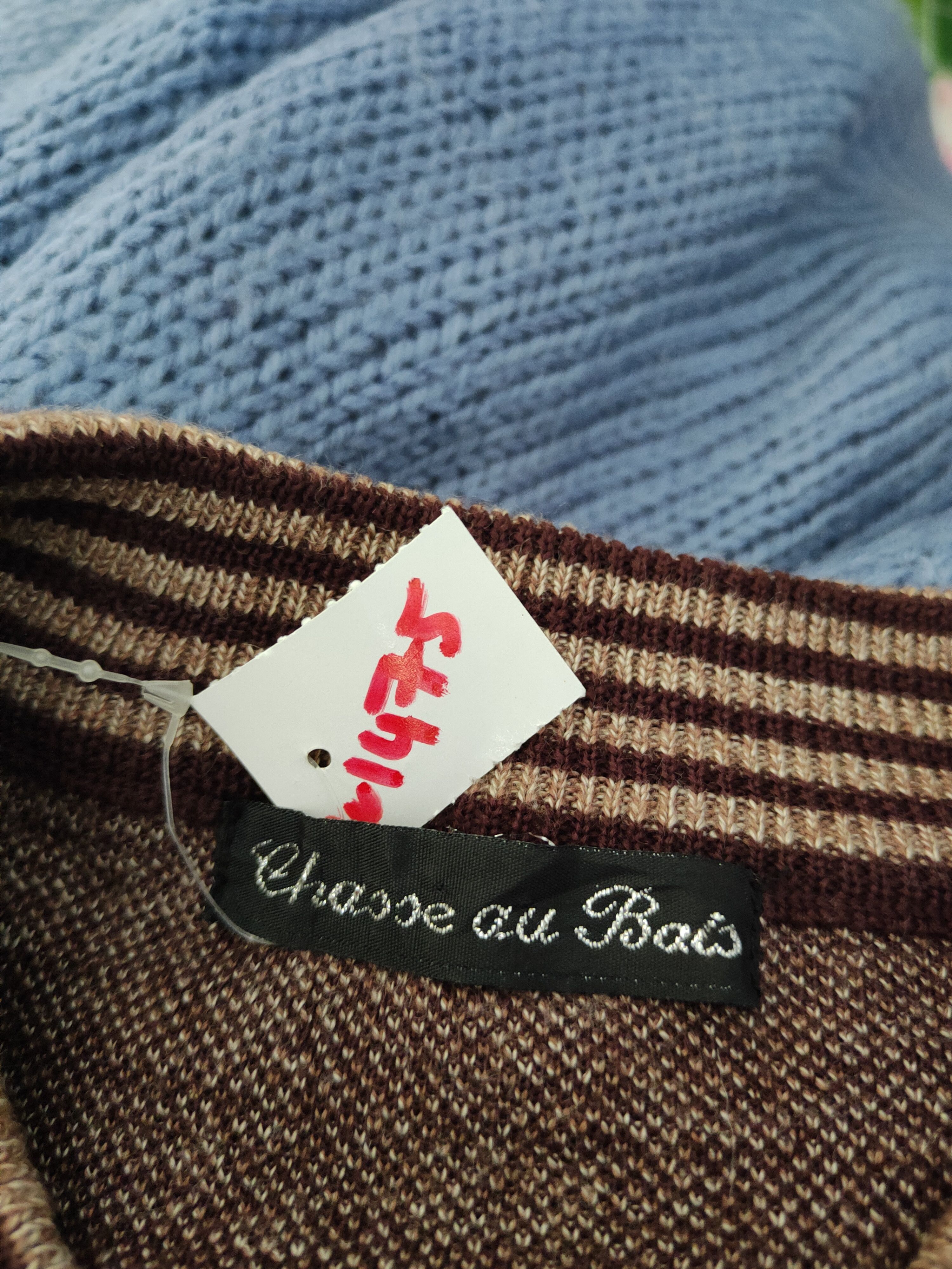 Homespun Knitwear × Japanese Brand Chasse au Bais Brown Knitwear Long Cardigan #W1475 Size L / US 10 / IT 46 - 11 Thumbnail
