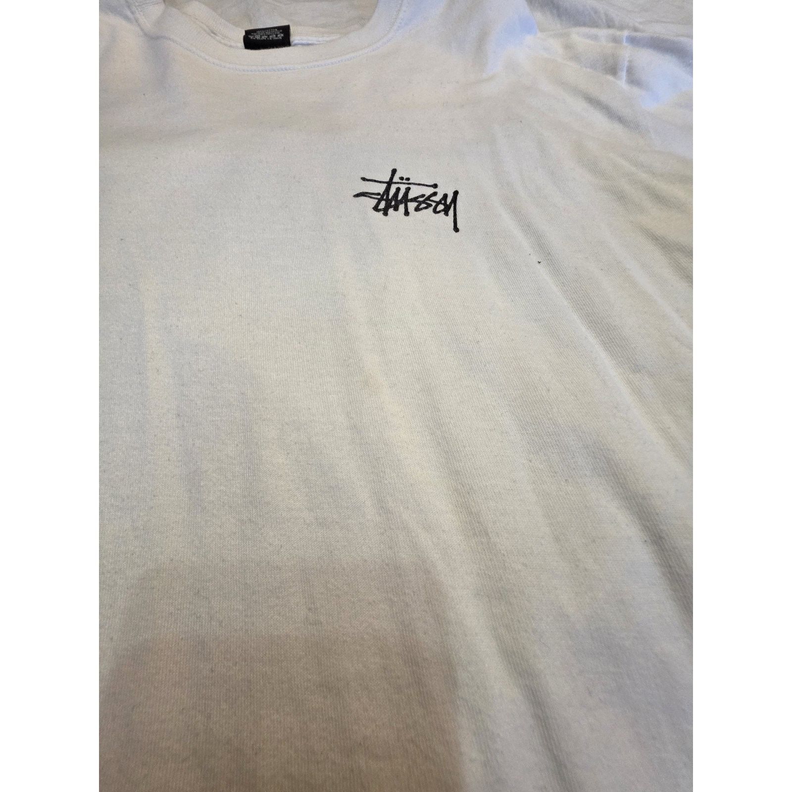 Stussy Stüssy Spirit Guide Mens Size Xl Short Sleeve White T-Shirt Size US XL / EU 56 / 4 - 4 Thumbnail