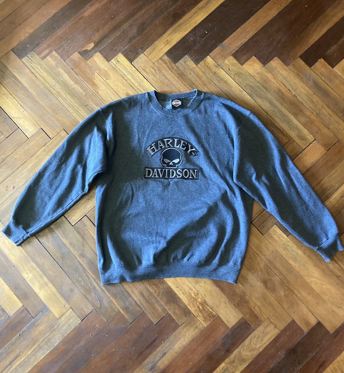 Harley Davidson Vintage Harley Davidson Switzerland Crewneck Y2K Biker Size US L / EU 52-54 / 3 - 1 Thumbnail