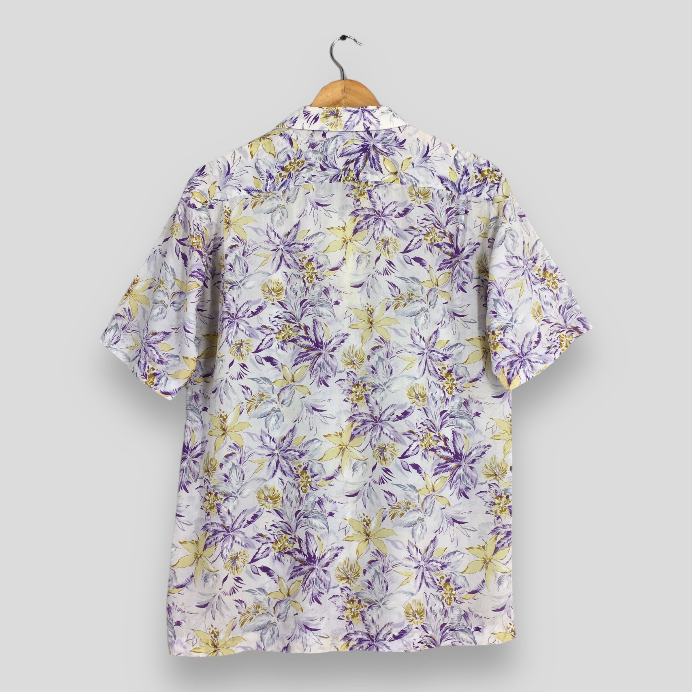 Other 90's Wrangler Hawaiian Floral Aloha Overprint Shirt Large Size US L / EU 52-54 / 3 - 7 Thumbnail