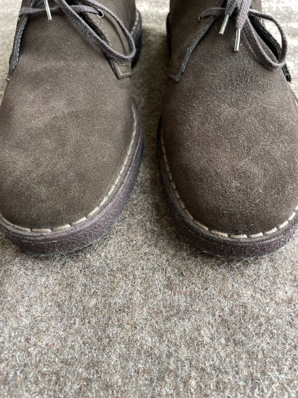 Clarks Clarks Vintage Made in England Desert Suede Shoes Size US 11 / EU 44 - 6 Thumbnail