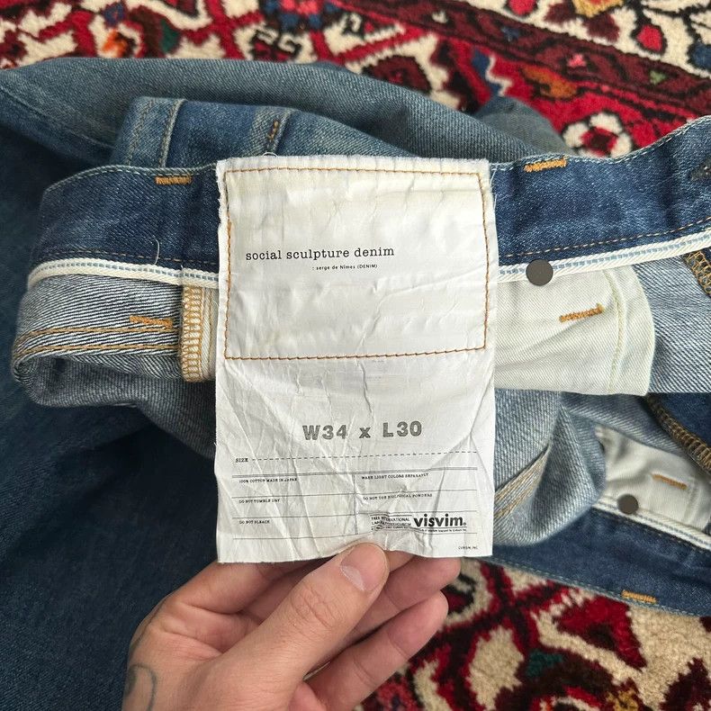 Visvim visvim size W34L30 03d12 jeans 2502-Nextarrow Size US 30 / EU 46 - 6 Thumbnail