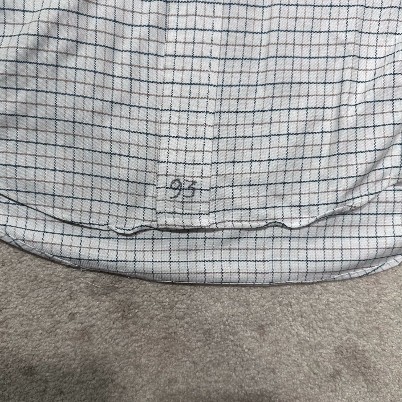 Vintage VINTAGE L.L. Bean Button-Up Shirt Mens Medium 15.5 White Blue Check Shirt Mens Medium White Blue Check Casual Workwear USA 90s Mens Size US M / EU 48-50 / 2 - 5 Thumbnail