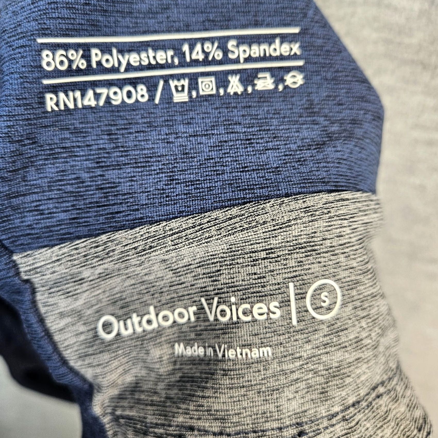 Outdoor Voices Outdoor Voices Tank S Womens Gray Cropped Sleeveless Short Sleeve Sports Top Nike? Size S / US 4 / IT 40 - 5 Thumbnail