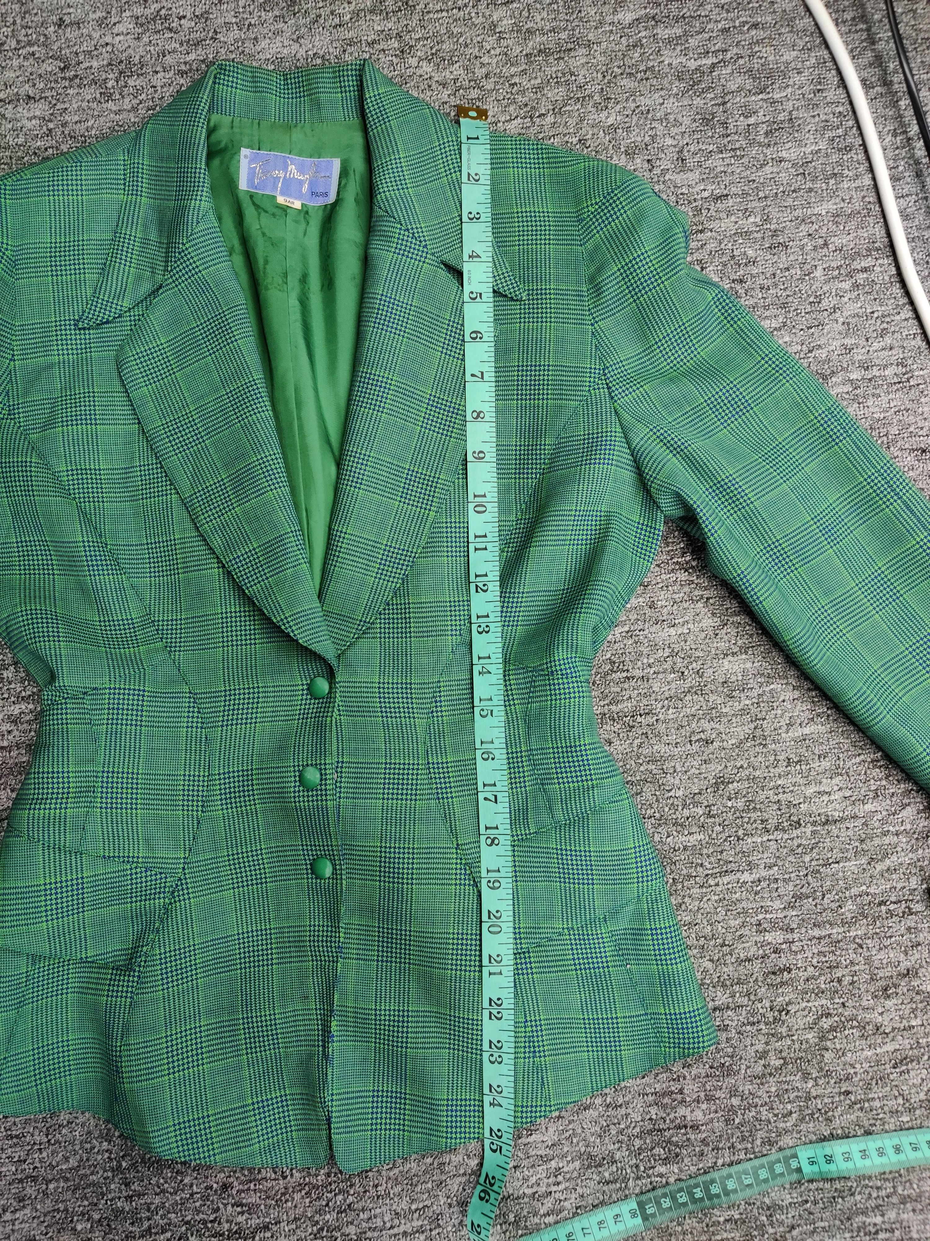 Thierry Mugler Thierry Mugler Paris Wool Blazer Jacket Size S / US 4 / IT 40 - 19 Thumbnail